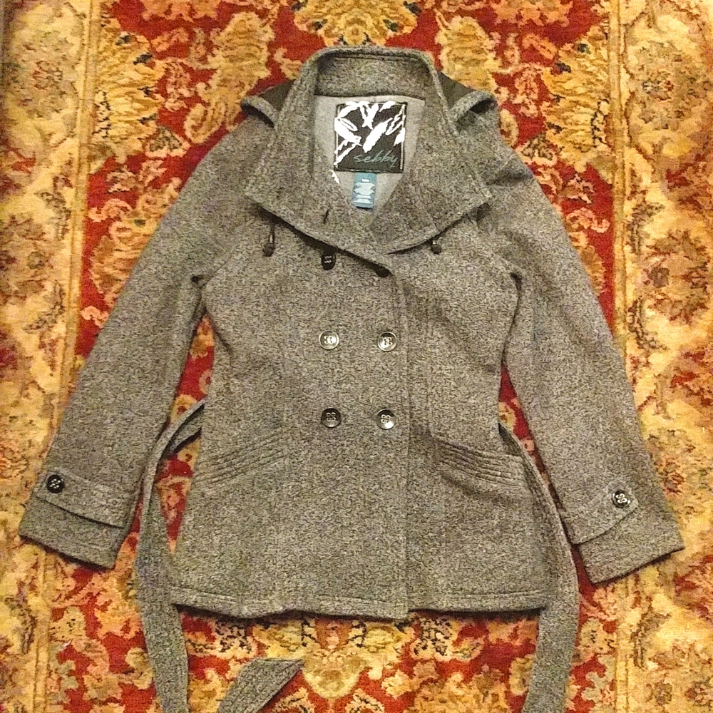 ✨HP!✨Lightweight Grey Peacoat